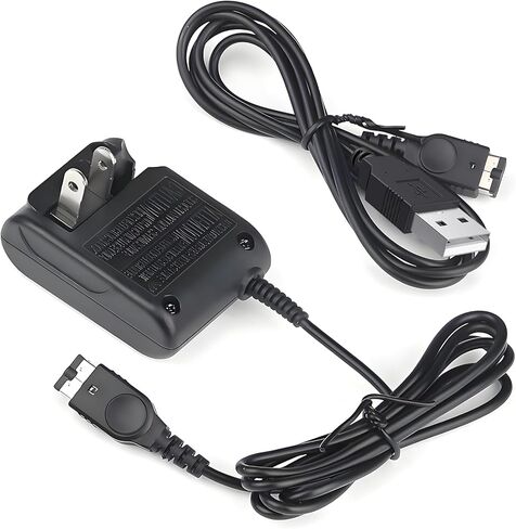 شاحن Nintendo DS، محول تيار متردد لجهاز Gameboy Advance SP، شاحن GBA SP متوافق مع أنظمة Game Boy Advance SP & DS، محول حائط USB وسلك طاقة للسفر in Saudi Arabia