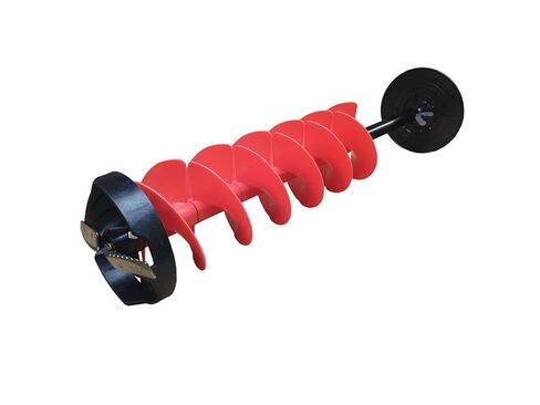 Brocraft Ice Auger، قطر 8 بوصات مثقاب لصيد الأسماك على الجليد / 8 بوصات مثقاب ثلج مع محول مثقاب وقرص سدادة لصيد الأسماك على الجليد in Saudi Arabia