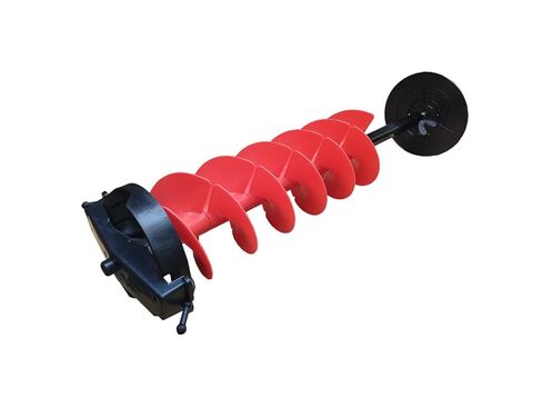 Brocraft Ice Auger، قطر 8 بوصات مثقاب لصيد الأسماك على الجليد / 8 بوصات مثقاب ثلج مع محول مثقاب وقرص سدادة لصيد الأسماك على الجليد in Saudi Arabia
