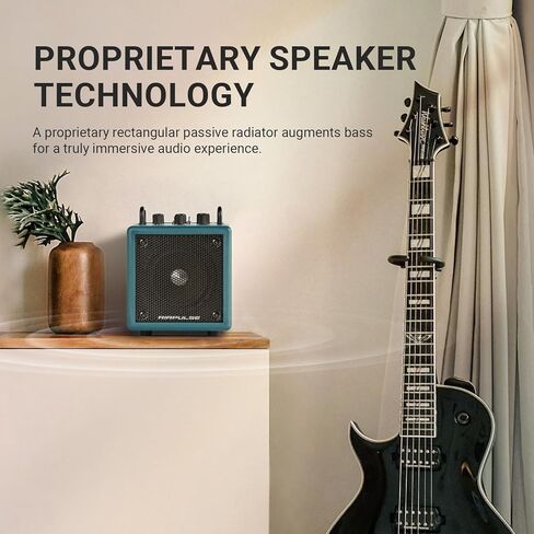 AirPulse Wireless Bluetooth Home-use Speaker, Compact Speakers with AUX/LINE Input for Home Office (Blue) in Saudi Arabia