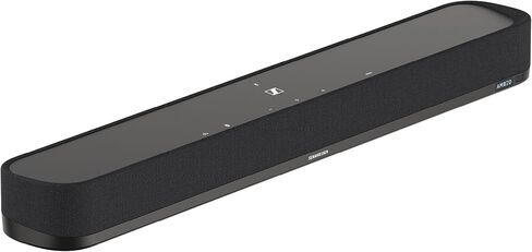 Sennheiser AMBEO Soundbar Mini - صوت غامر ثلاثي الأبعاد للتلفزيون والأفلام والموسيقى - جهاز صغير الحجم مزود بميزات تكيفية قوية واتصال متعدد واستخدام بديهي (متجدد) in Saudi Arabia