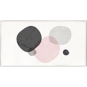 Pull On Elastic Tv Cover, Indoor Tv Dust Cover, Living Room Decorative Tv Cover, Minimalist Picture Decorative Tv Dust Cover(55-65 inch,Small Daisies) in Saudi Arabia