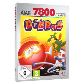 DIG DUG (متوافق مع أنظمة ألعاب الفيديو Atari 2600+ وAtari 7800+ وAtari 7800) in Kuwait
