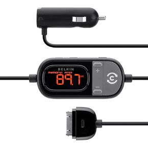 جهاز إرسال Belkin Tunecast FM لأجهزة Apple iPod وiPhone 3 وiPhone 3G وiPhone 4 وiPhone 4S in Kuwait
