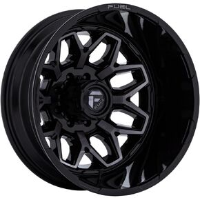 FUEL OFF-ROAD D871 FLUX DUALLY 20X8.25, 8X170, -3.29, -201mm BLACKOUT - D87120821735 in Kuwait