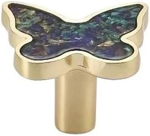 Handles Drawer Cabinet Furniture Kitchen Handles for Cabinet Knob Door Drawer Knob Butterfly Shape(XL-Snow White) in Saudi Arabia