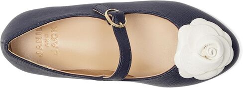 Janie and Jack Baby-Girl's Navy Flower Flats (Toddler/Little Big Kid) Ballet in Saudi Arabia