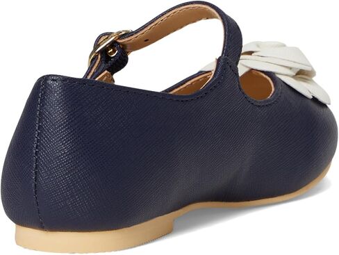 Janie and Jack Baby-Girl's Navy Flower Flats (Toddler/Little Big Kid) Ballet in Saudi Arabia