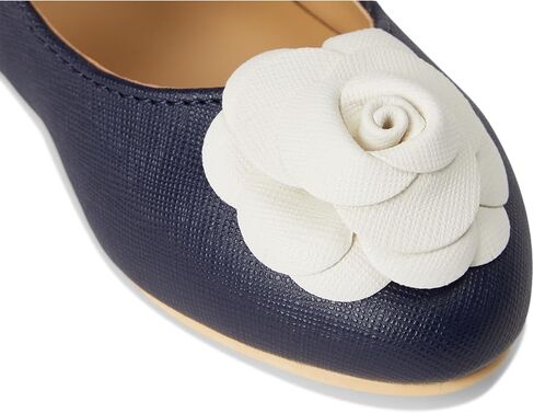 Janie and Jack Baby-Girl's Navy Flower Flats (Toddler/Little Big Kid) Ballet in Saudi Arabia