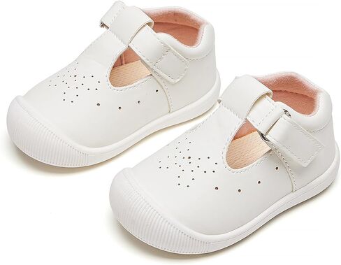 Kiderence Baby Girls Prewalker Mary Jane Flats Bowknot Princess Dress Shoes (Infant/Toddler) in Saudi Arabia
