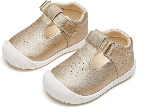 Kiderence Baby Girls Prewalker Mary Jane Flats Bowknot Princess Dress Shoes (Infant/Toddler) in Saudi Arabia
