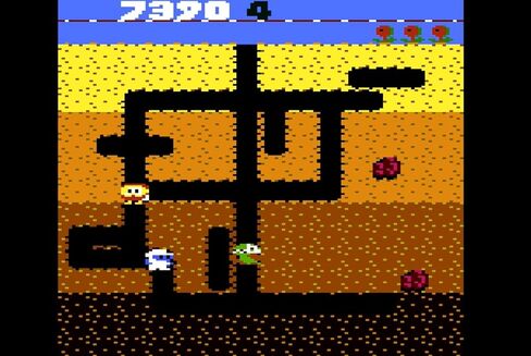 DIG DUG (متوافق مع أنظمة ألعاب الفيديو Atari 2600+ وAtari 7800+ وAtari 7800) in Kuwait