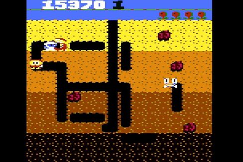 DIG DUG (متوافق مع أنظمة ألعاب الفيديو Atari 2600+ وAtari 7800+ وAtari 7800) in Kuwait
