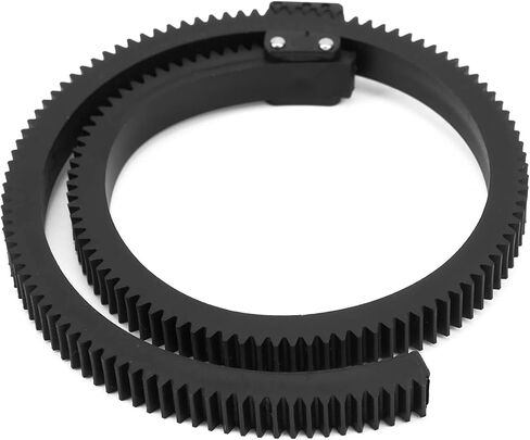 Zerodis Focus Gear Rings Follow Focus Levers Follow Len Gear Belt Rings Compatible with 1.8 to 3.6in Lenses Quick Lock Adjustable Lens Belt for Camera Accessories in Saudi Arabia