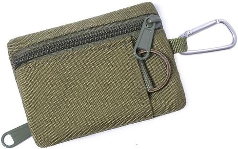 EDC Bag Outdoor Earbuds Waist Fanny Pack Keychain Pouch Wallet for Men(green) in Saudi Arabia
