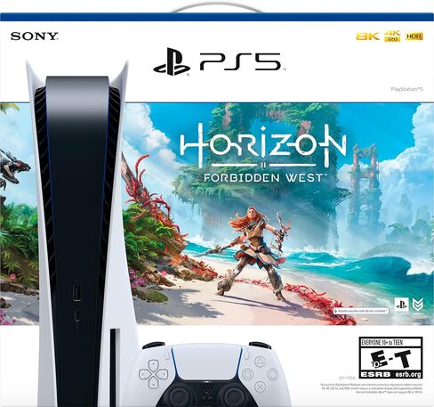 إصدار قرص PlayStation 5 وحدة تحكم PS5 Horizon Forbidden West * - U Deal (تجديد) in Kuwait