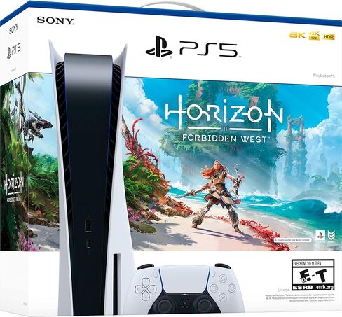 إصدار قرص PlayStation 5 وحدة تحكم PS5 Horizon Forbidden West * - U Deal (تجديد) in Kuwait