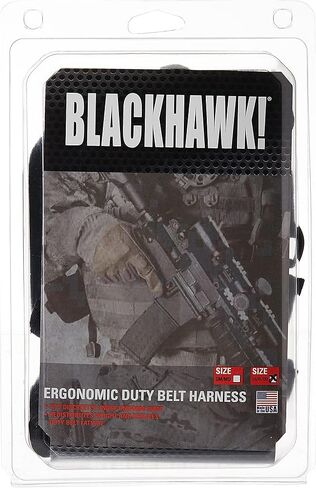 BLACKHAWK Ergonomic Black Duty Belt Harness in Saudi Arabia