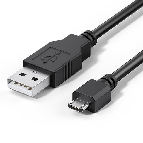 كابل شحن Meliya لوحدة تحكم PS4، 2 حزمة من سلك تشغيل ومزامنة بيانات الشاحن لأجهزة PlayStation 4/PS4 Pro/PS4 Slim/PS4، وأجهزة تحكم Xbox One X/One S/One in Kuwait
