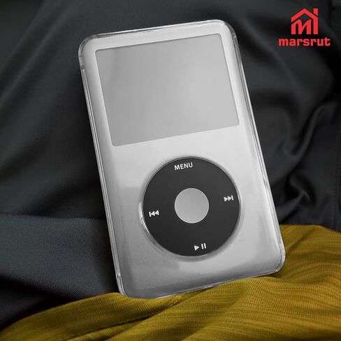 Clear Case Compatible with iPod Video 30GB 2005 / 30GB 2006, iPod Classic 80GB 2007 / 120GB 2008 / 160GB 2009, Plastic Crystal Cover, Hard Shell Protector Accessories, for 10.5mm Thin Machine in Saudi Arabia