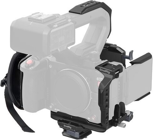 SmallRig Handheld Power Cage Kit for Canon C50 with XLR Handle Extension, V-Mount Battery Plate, Quick Release Plate for Arca, Cable Clamp for HDMI, Hand Strap - 5658 in Saudi Arabia