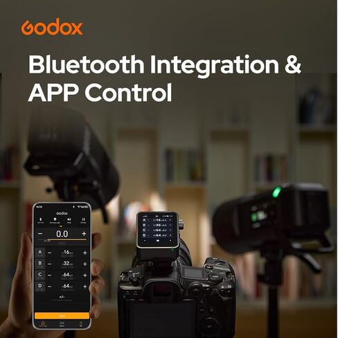 Godox X3 Pro S TTL 2.4GHz Wireless Flash Trigger for Sony Camera | LCD Touchscreen, Flash Transmitter, Built-in Lithium Battery in Saudi Arabia