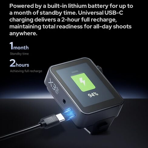 Godox X3 Pro S TTL 2.4GHz Wireless Flash Trigger for Sony Camera | LCD Touchscreen, Flash Transmitter, Built-in Lithium Battery in Saudi Arabia