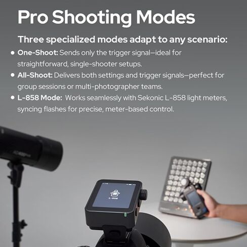 Godox X3 Pro S TTL 2.4GHz Wireless Flash Trigger for Sony Camera | LCD Touchscreen, Flash Transmitter, Built-in Lithium Battery in Saudi Arabia