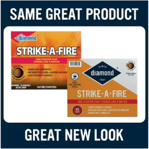 Diamonds Fire Starter Matches 48 قطعة في كل عبوة in Kuwait