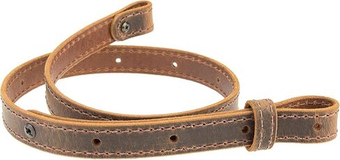 Leather Buffalo Rifle Gun Sling Vintage Brown Crazy Horse/Hand Stitched 1" Wide Crazy Horse Rifle Sling No Slip Adjustable Strap in Saudi Arabia