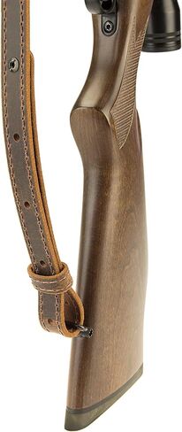 Leather Buffalo Rifle Gun Sling Vintage Brown Crazy Horse/Hand Stitched 1" Wide Crazy Horse Rifle Sling No Slip Adjustable Strap in Saudi Arabia