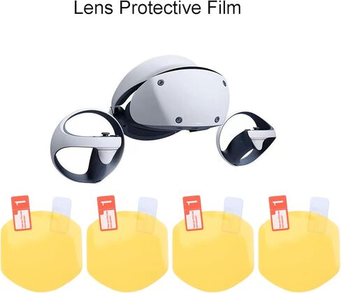 غطاء طبقة حماية لعدسة الواقع الافتراضي لنظارات PS VR2، طبقة شفافة مضادة للفقاعات، ملحقات فيلم عدسة الواقع الافتراضي تحجب الضوء الأزرق in Saudi Arabia
