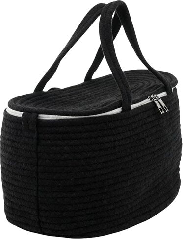 Diaper Holder - Large Portable Organizer, Keeps All In Order, Changing Mat, Multifunctional Bag for the Bedroom, Neutral Must-Have for Girl in Saudi Arabia