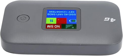 Portable 4G WiFi Secure 300Mbps Connects 10 Devices USB Powered WPA WPA2 Encryption for Families ABS Blue 1 Piece in Kuwait