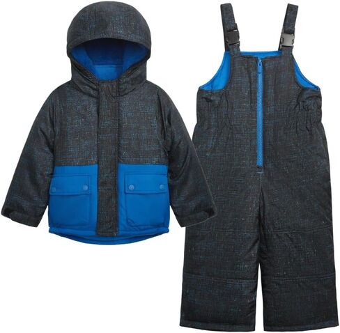 Carter's Baby Boys' Heavyweight 2-Piece Skisuit Snowsuit, Midnight Cobalt Blue, 12 Months in Saudi Arabia