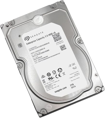 محرك الأقراص الصلبة الداخلي Seagate ST2000NM0055 سعة المؤسسة 3.5 بوصة HDD 2 تيرابايت 7200 دورة في الدقيقة 512n SATA 6 جيجابايت/ثانية 128 ميجابايت كاش داخلي (متجدد) in Kuwait