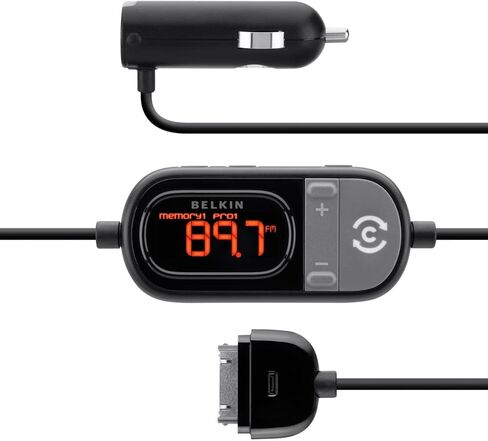 جهاز إرسال Belkin Tunecast FM لأجهزة Apple iPod وiPhone 3 وiPhone 3G وiPhone 4 وiPhone 4S in Kuwait