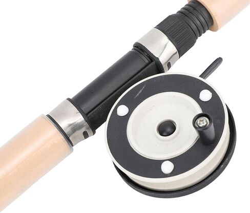 Ice Fishing Rod Reel Combo 75cm Winter Fishing Pole Good Workmanship Rod Material for Walleye Perch Panfish Trout Idel Gift for Fathers Sons Husbands Boyfriends in Saudi Arabia
