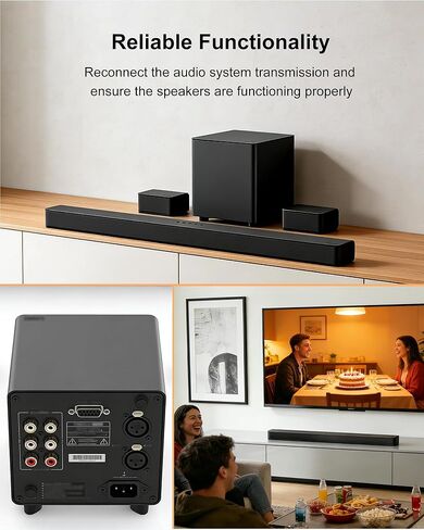كابل مكبر صوت WUKUR قطعتين متوافق مع Vizio V51 M51 SB3651 SB36514 SB4051 SB4251، سلك مكبر صوت محيطي مناسب تمامًا لمكبر صوت Vizio، الطول: 24.6 قدم/7.5 متر in Kuwait