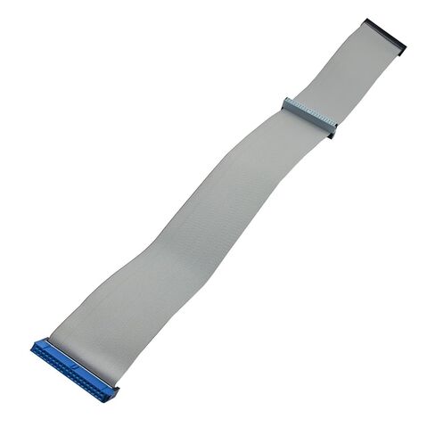 40-Pin IDE Cable, 80-Wire UDMA 66/100 Compatible, 20 Inch Length for Desktop PC Hard Drive and CD/DVD ROM, Silver in Saudi Arabia