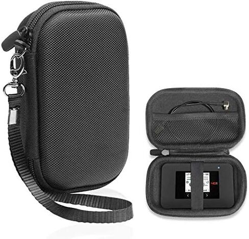 حافظة Alltravel WiFi Hotspot Booster لنقاط الاتصال المحمولة 4G LTE Wi-Fi مثل Alcatel LINKZONE، Verizon Jetpack، GlocalMe، ZTE، Huawei، Netgear، At&t، Sprint، T-Mobile، Skyroam، Solis، جيب شبكي in Kuwait