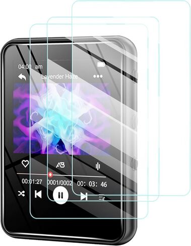 واقي شاشة لمشغل MP3 بشاشة تعمل باللمس بالكامل JOJOLEPAI M18 مقاس 2.4 بوصة، طبقة مقاومة للخدش عالية الدقة، عالية الوضوح مضادة للضوء الأزرق، خالية من الفقاعات مع مجموعة تركيب سهلة، 3 عبوات in Saudi Arabia