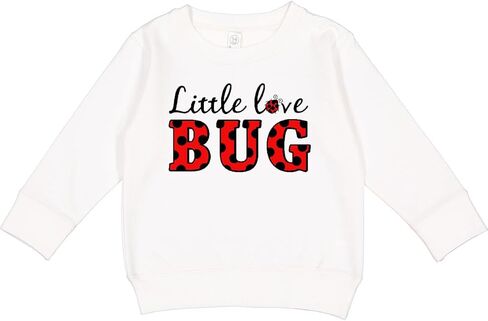 inktastic Little Love Bug Toddler Sweatshirt in Saudi Arabia