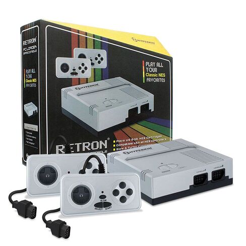 وحدة تحكم الألعاب Hyperkin RetroN 1 لـ NES (فضي) in Saudi Arabia