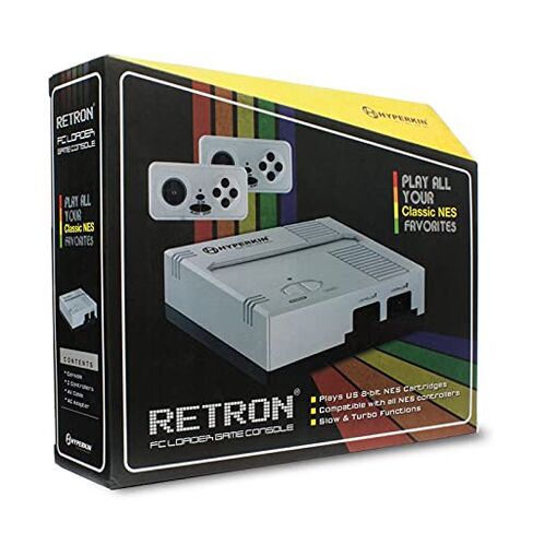 وحدة تحكم الألعاب Hyperkin RetroN 1 لـ NES (فضي) in Saudi Arabia