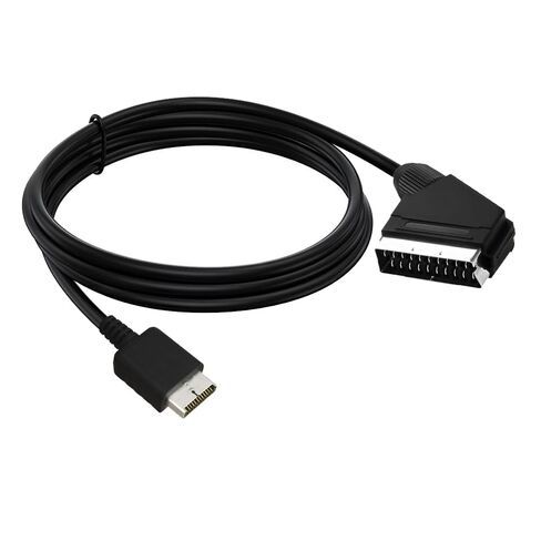كابل سلك CHILDMORY RGB SCART، متوافق مع وحدة تحكم PS2 PS3 بطول 1.8 متر/5.9 قدم (ليس لـ HDMI) in Saudi Arabia