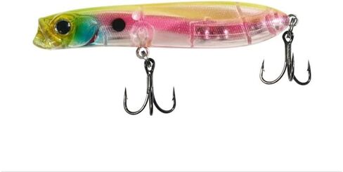 Pencil Fishing Lures with VMC/BKK Hooks, Pencil Plopper, Floating Pencil Popper, Dog Walker for Freshwater and Saltwater, Long-Cast Fishing Lures or Quake Sinking Pencil Baits Teasers in Saudi Arabia