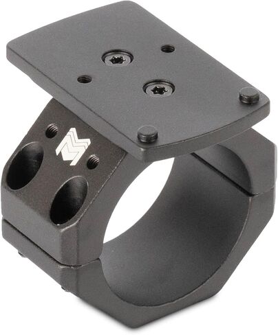 Monstrum Low Profile Piggyback Red Dot Ring Mount for Rifle Scopes | 34 mm | RMR Footprint in Kuwait