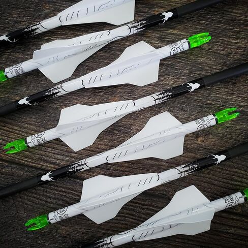Super Sabre Vanes Archery vanes for Hunting, 3D, or Indoor, Fixed Blade broadheads, Mechanical broadheads, or Field Points. Multiple Colors in 40 or 100 Pack in Saudi Arabia