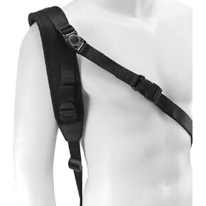 HUNTPAL Stalker Sling for Rifle Shotgun & Crossbow, Hands-Free Tactical Backpack Gun Sling with Quick Release Crossbody Stabilizing Cord, Universal Neoprene Padded Hunting Outdoor Shoulder Strap in Kuwait